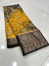 Wow Hit Antic Designer Printed Binny Silk Non Catalog Saree Wholesale Online
